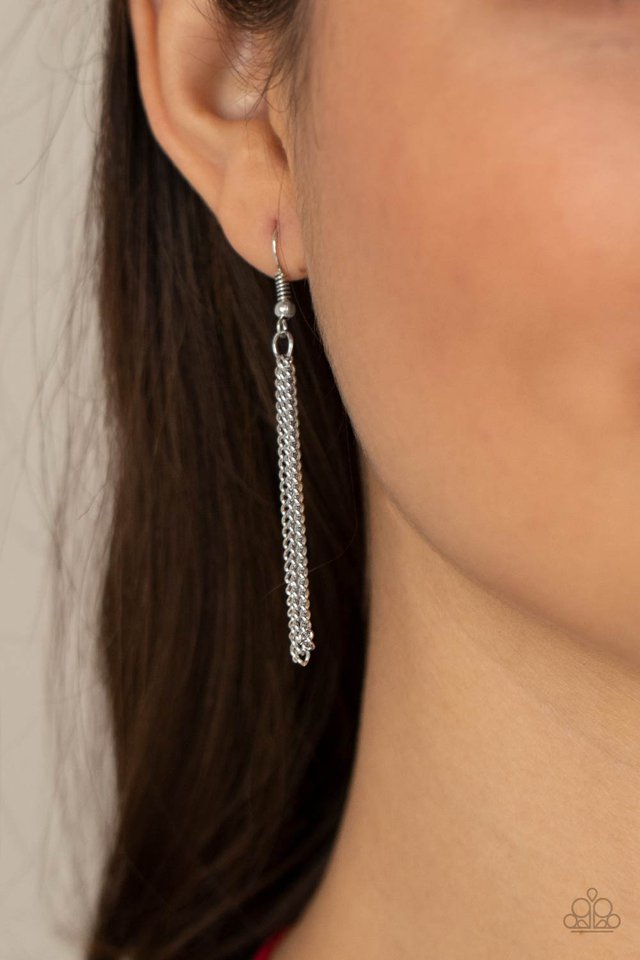 Industrial Conquest - Yellow - Paparazzi Necklace Image