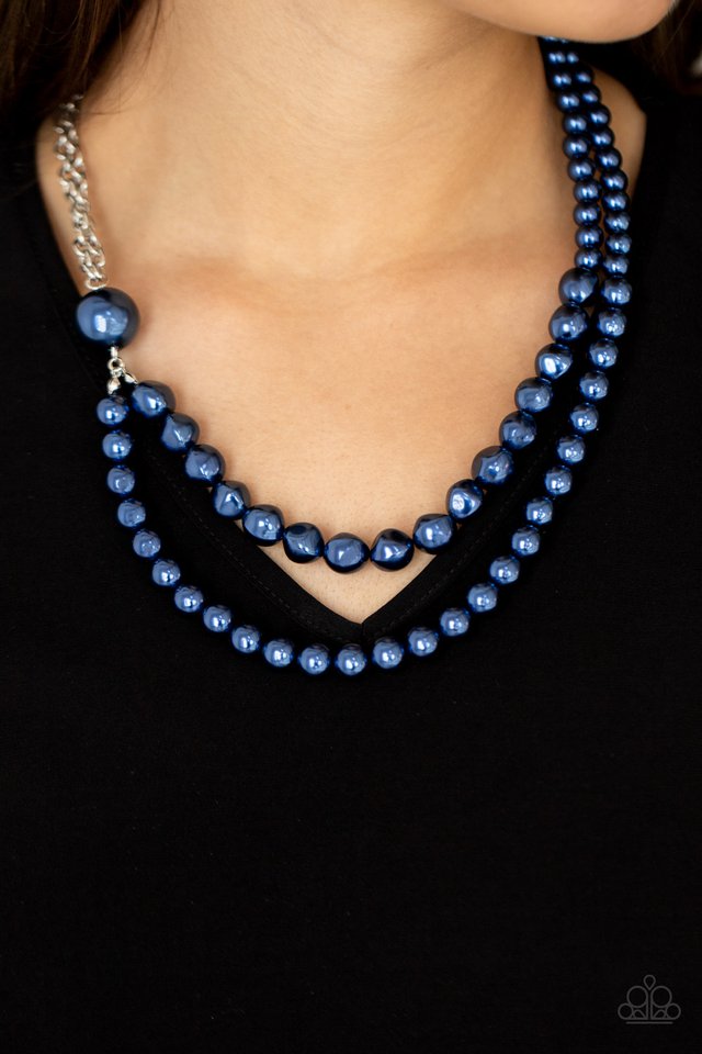 Navy blue paparazzi on sale jewelry