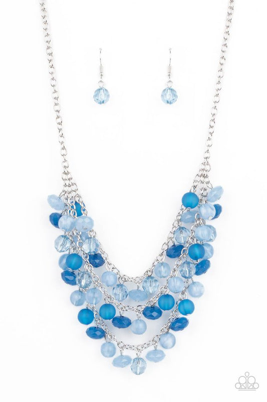 Fairytale Timelessness - Blue - Paparazzi Necklace Image