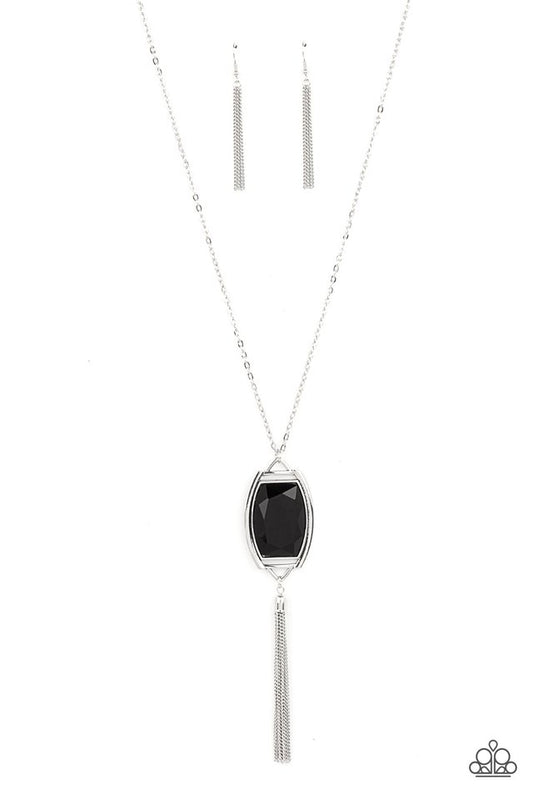 Timeless Talisman - Black - Paparazzi Necklace Image