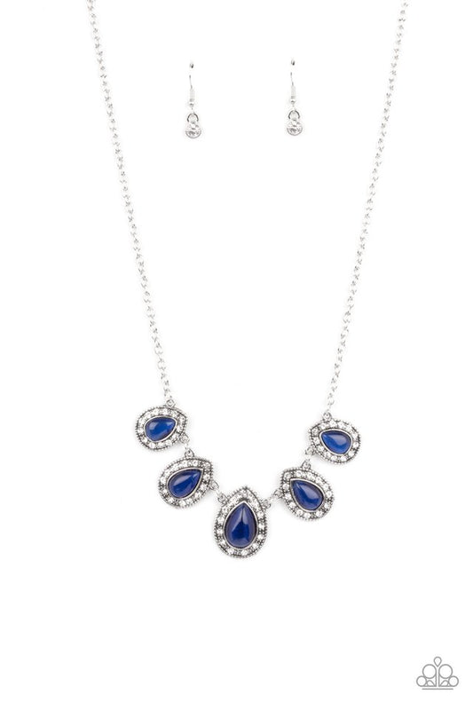 Everlasting Enchantment - Blue - Paparazzi Necklace Image