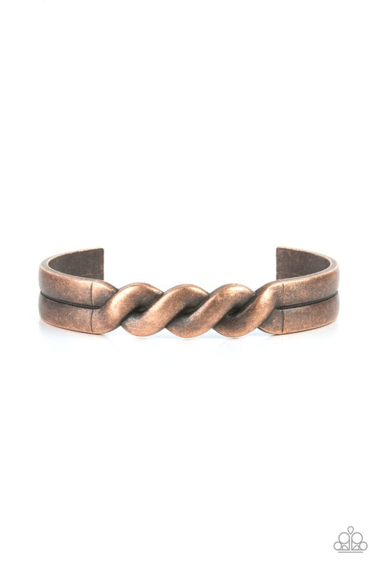 Metro Machine - Copper - Paparazzi Bracelet Image