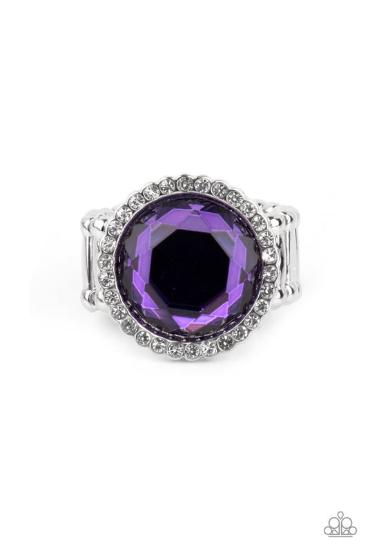Crown Culture - Purple - Paparazzi Ring Image