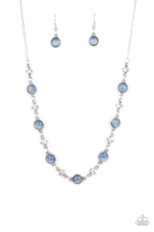 Inner Illumination - Blue - Paparazzi Necklace Image