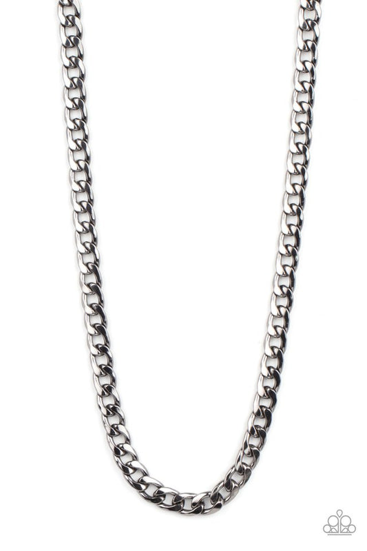 Knockout Champ - Black - Paparazzi Necklace Image