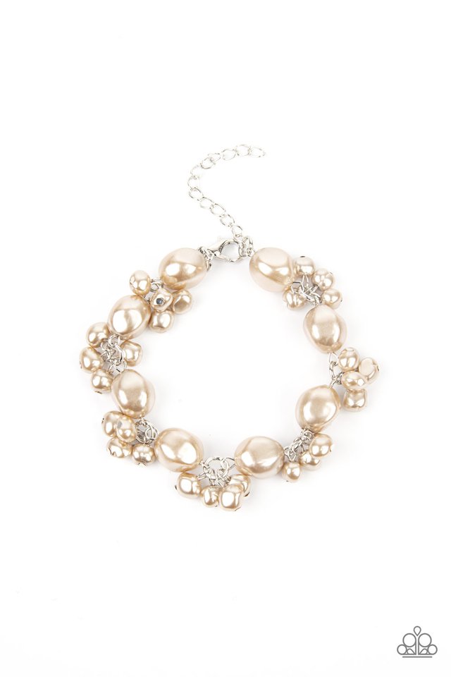 Imperfectly Perfect - Brown - Paparazzi Bracelet Image