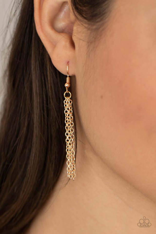 Prairie Promenade - Yellow - Paparazzi Necklace Image