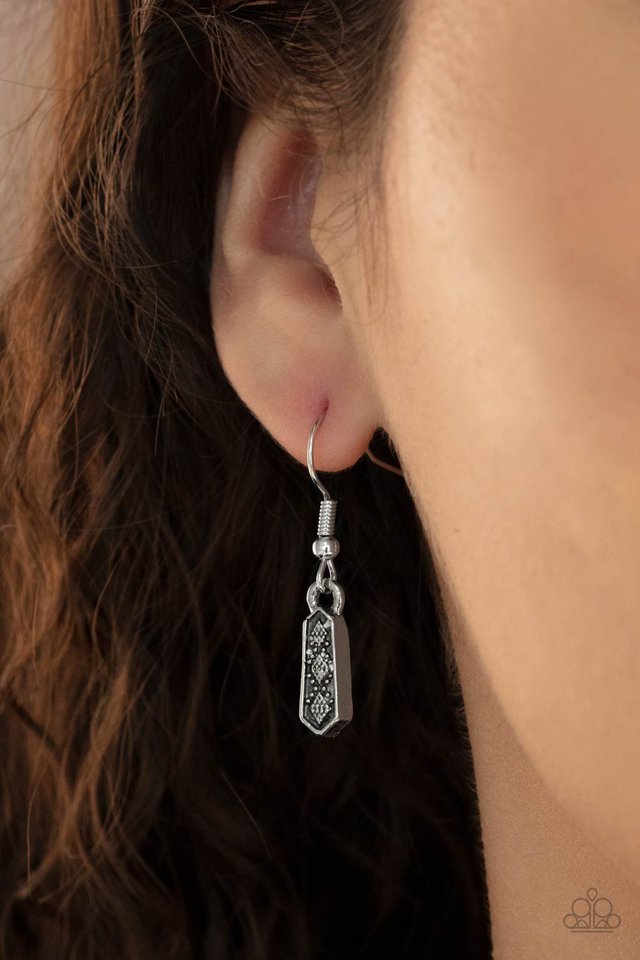 ​Monumental March - Silver - Paparazzi Necklace Image