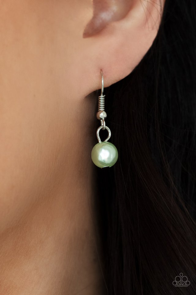 Parisian Princess - Green - Paparazzi Necklace Image