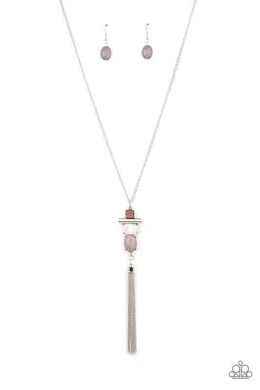 ​Natural Novice - Silver - Paparazzi Necklace Image