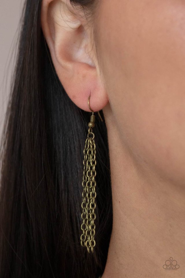 Gallery Relic - Brass - Paparazzi Necklace Image