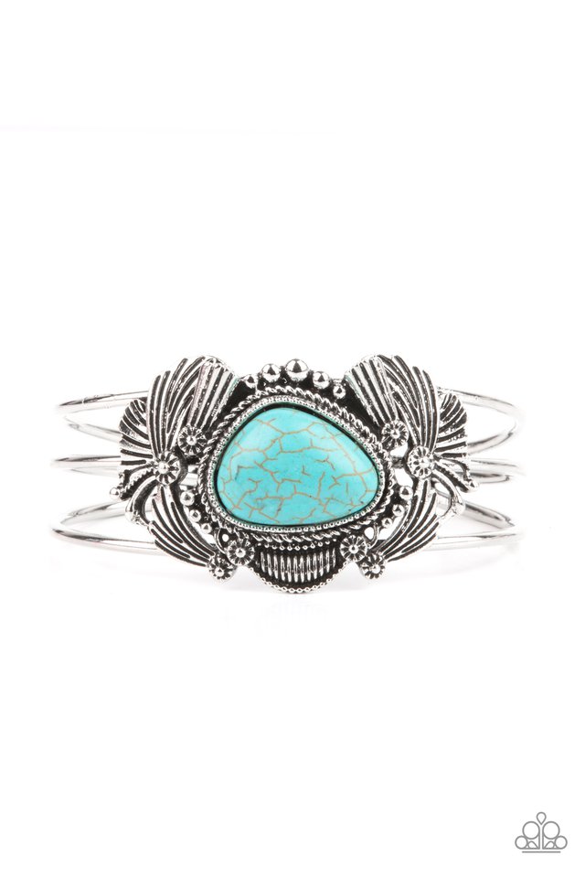 ​Western Wonderland - Blue - Paparazzi Bracelet Image