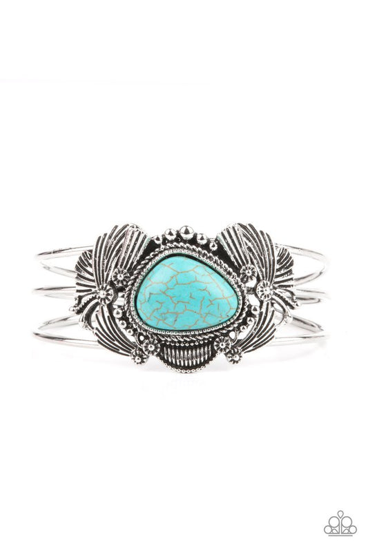 Western Wonderland - Blue - Paparazzi Bracelet Image