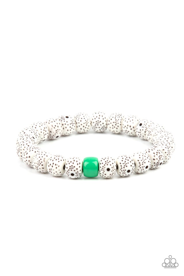 ZEN Second Rule - Green - Paparazzi Bracelet Image