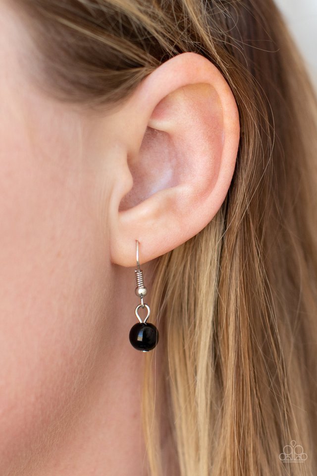 Icy Intimidation - Black - Paparazzi Necklace Image