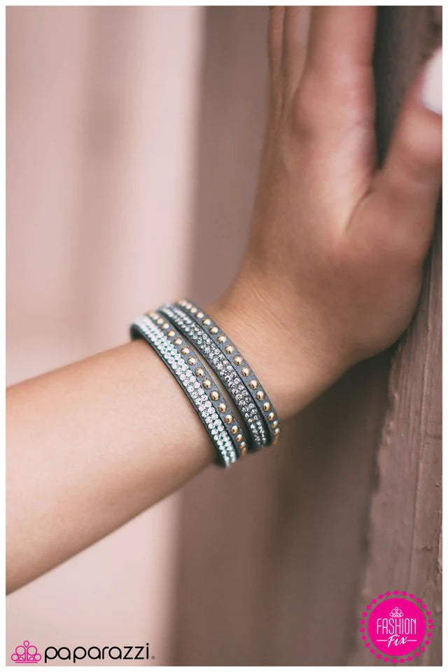 Pulsera Paparazzi ~ Ego Trip - Plata