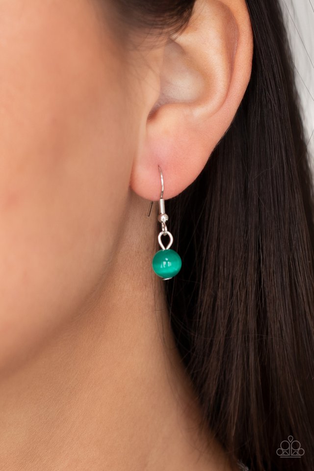 Warmhearted Glow - Green - Paparazzi Necklace Image