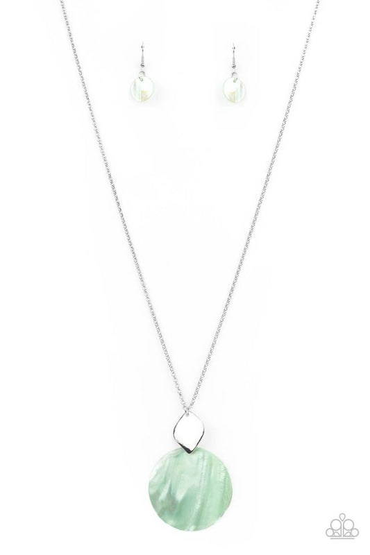 Tidal Tease - Green - Paparazzi Necklace Image