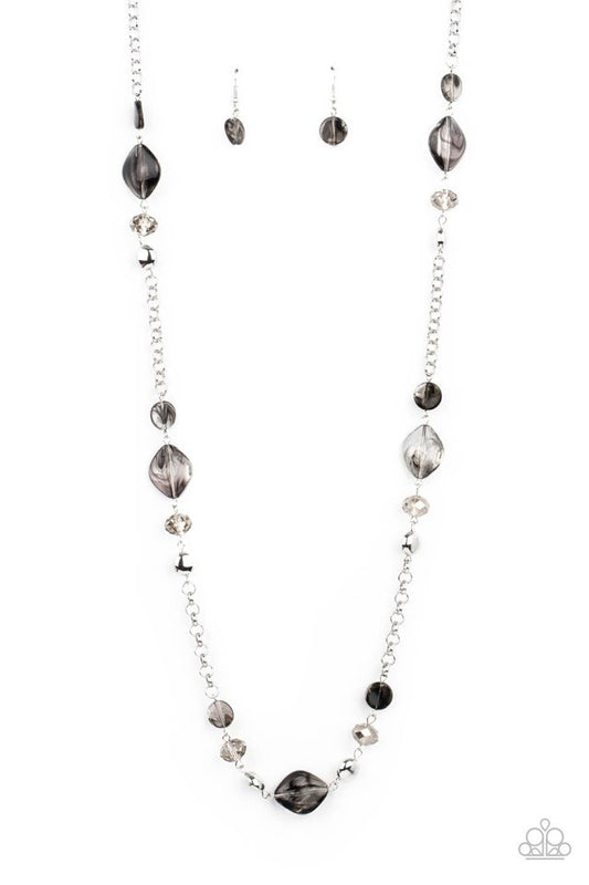 Light-Scattering Luminosity - Black - Paparazzi Necklace Image