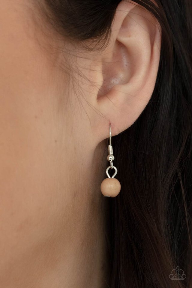 Naturally Essential - Brown - Paparazzi Necklace Image