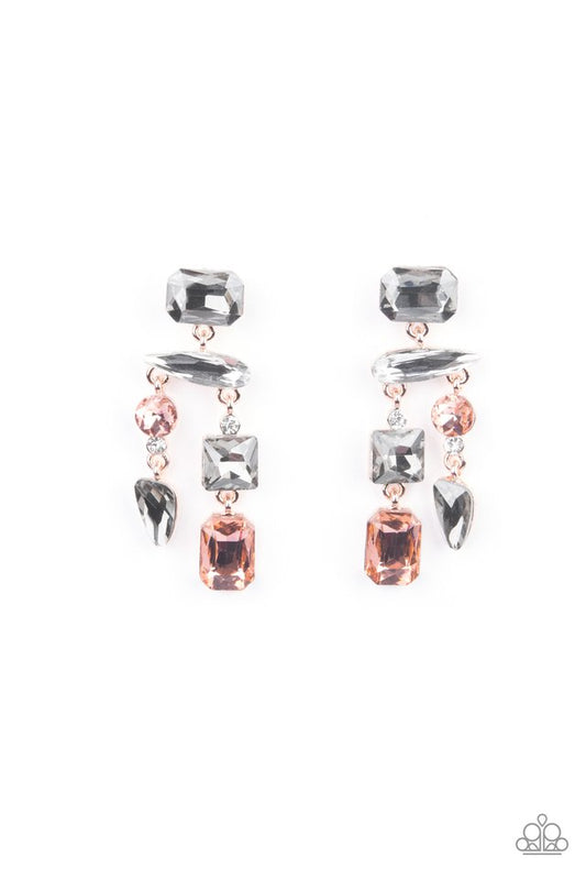 Hazard Pay - Multi - Paparazzi Earring Image