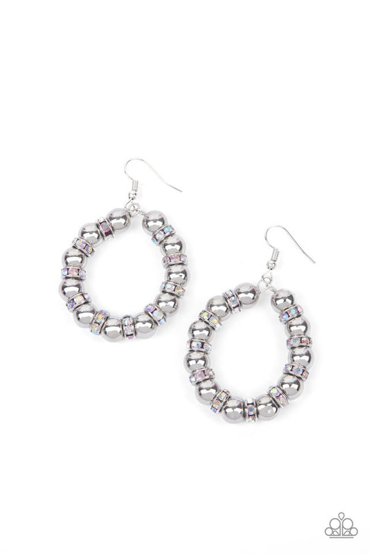 Cosmic Halo - Multi - Paparazzi Earring Image