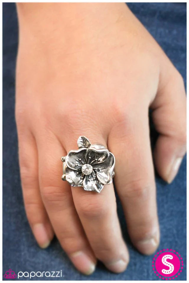 Anillo Paparazzi ~ Sé tu todo - Blanco