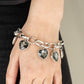 ​​Candy Heart Charmer - Silver - Paparazzi Bracelet Image