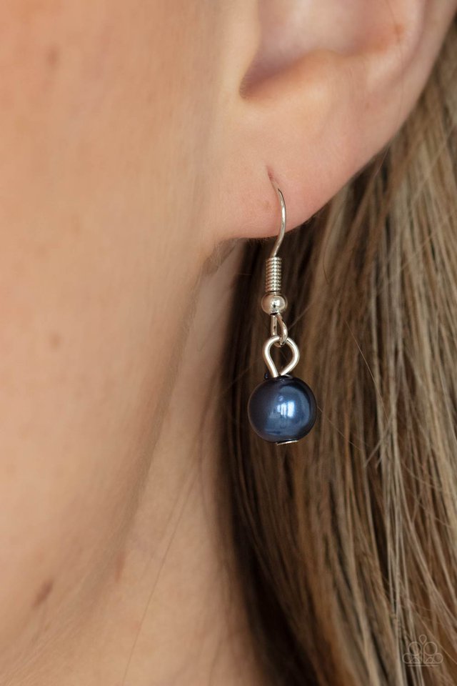 Champagne Dreams - Blue - Paparazzi Necklace Image