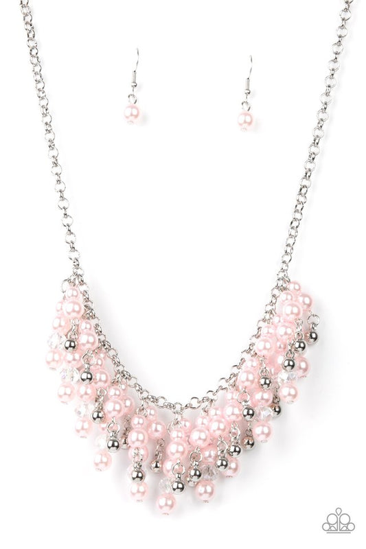 Champagne Dreams - Pink - Paparazzi Necklace Image
