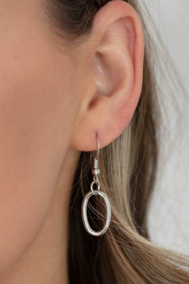 Defined Drama - Silver - Paparazzi Necklace Image