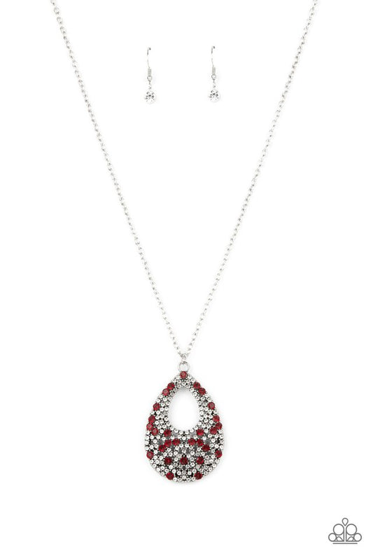 High Society Stargazing - Red - Paparazzi Necklace Image
