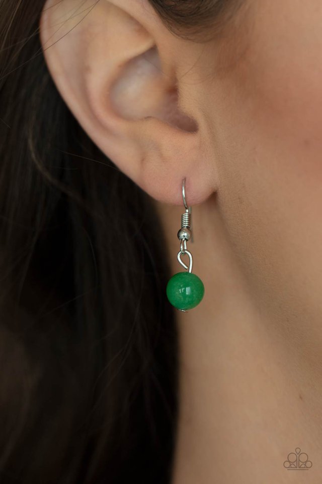 Elemental Elegance - Green - Paparazzi Necklace Image