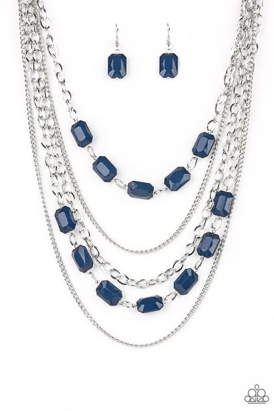 Standout Strands - Blue - Paparazzi Necklace Image