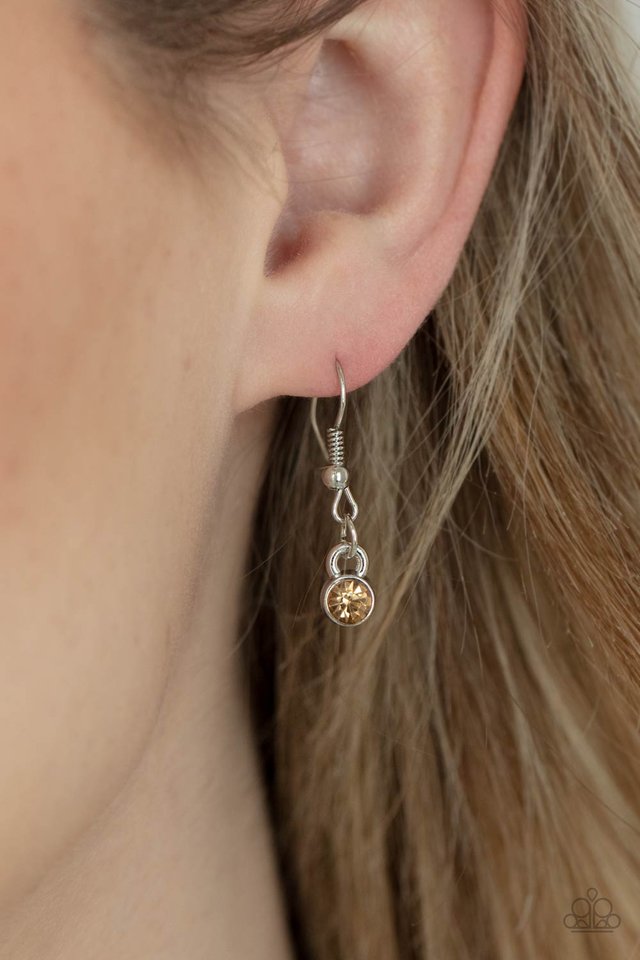 Aztec Apex - Brown - Paparazzi Necklace Image