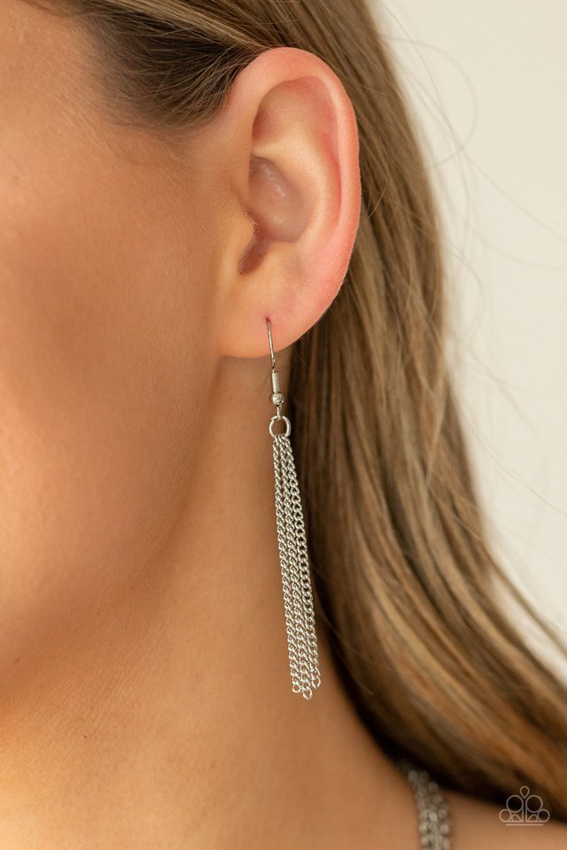 KNOT All There - Silver - Paparazzi Necklace Image