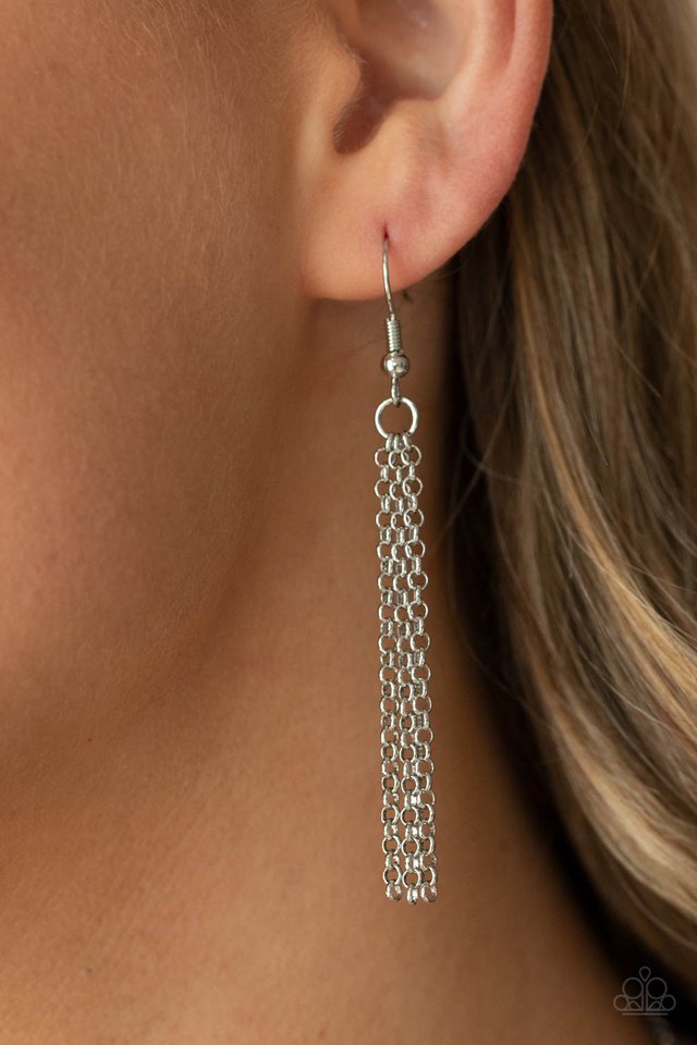 āHello, Material Girl - Green - Paparazzi Necklace Image