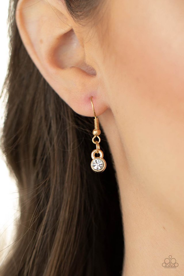 ​Sphere of Influence - Gold - Paparazzi Necklace Image