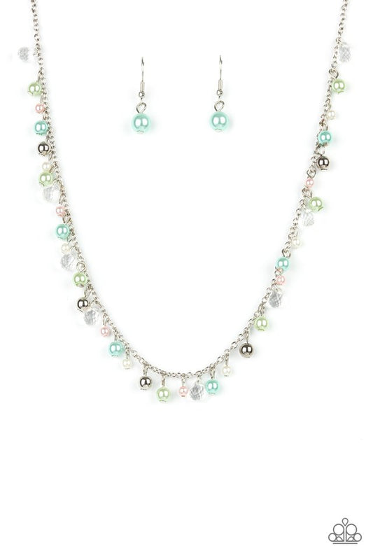 Pearl Essence - Multi - Paparazzi Necklace Image