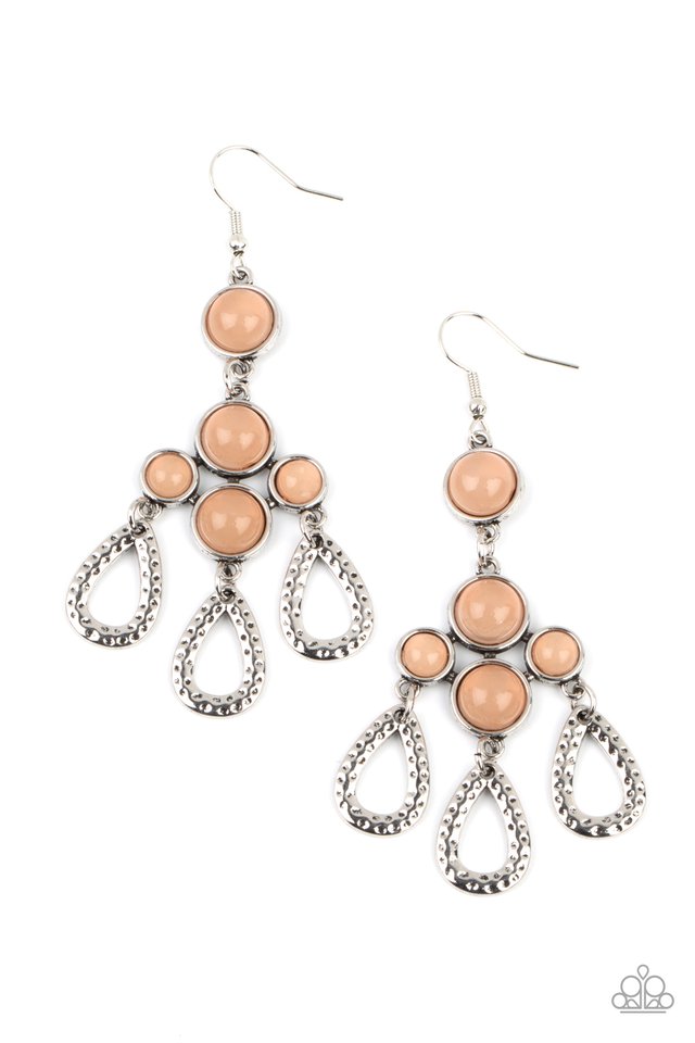 Mediterranean Magic - Brown - Paparazzi Earring Image