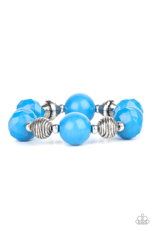 ​Day Trip Discovery - Blue - Paparazzi Bracelet Image