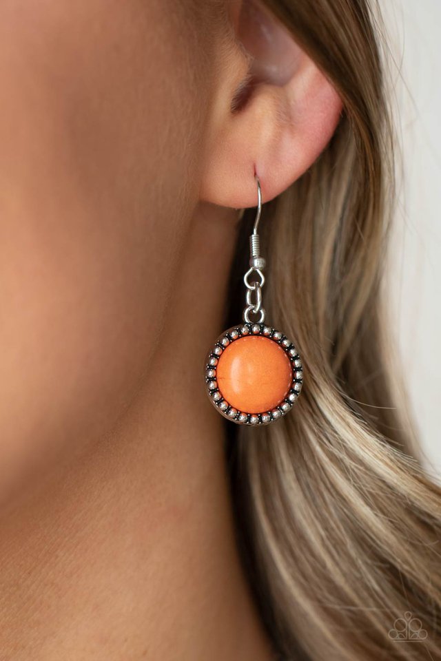 ​​She Went West - Orange - Paparazzi Necklace Image