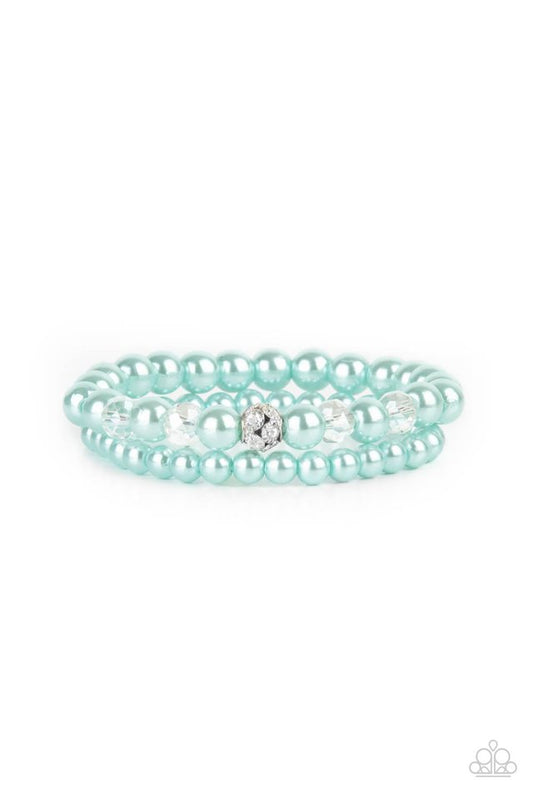 Cotton Candy Dreams - Blue - Paparazzi Bracelet Image