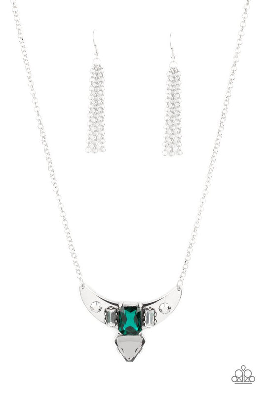 You the TALISMAN! - Green - Paparazzi Necklace Image