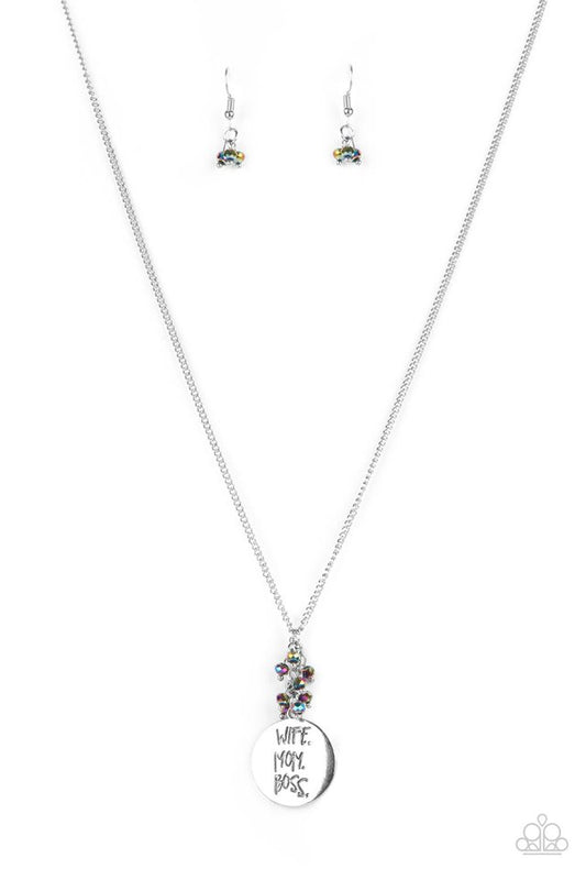 Words To Live By - Multi - Paparazzi Necklace Image