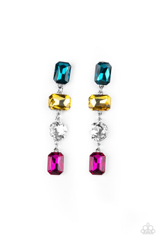 Cosmic Heiress - Multi - Paparazzi Earring Image