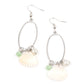 This Too SHELL Pass - Green - Paparazzi Earring Image