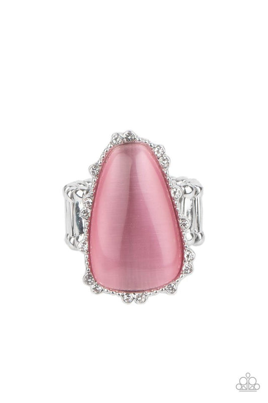 Newport Nouveau - Pink - Paparazzi Ring Image
