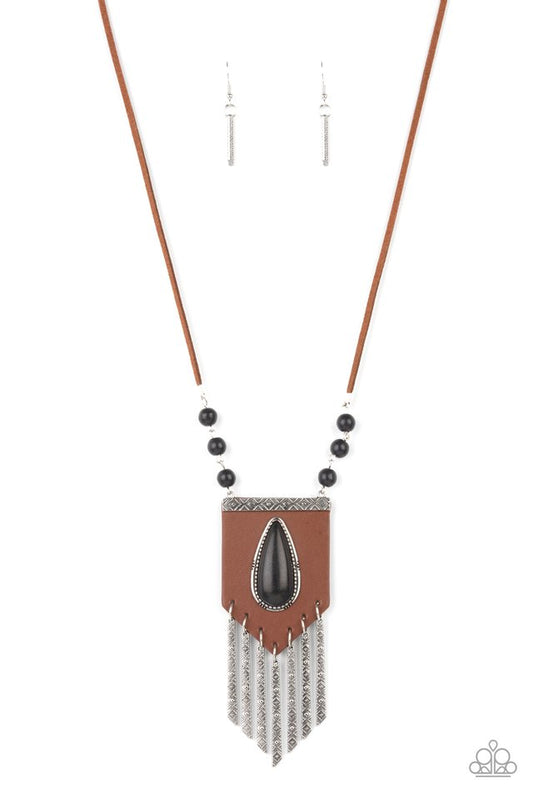 Enchantingly Tribal - Black - Paparazzi Necklace Image