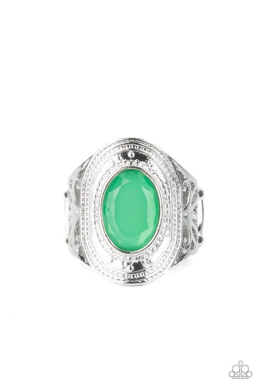 Calm And Classy - Green - Paparazzi Ring Image